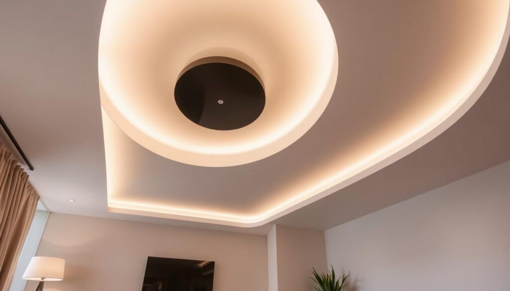 low profile ceiling light