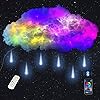 LED Cloud Light for Bedroom, Floating Cloud Light for Room with Remote and App Control, RGB Cool Cloud Lamp for Kids Room Décor, Ceiling, Class Room