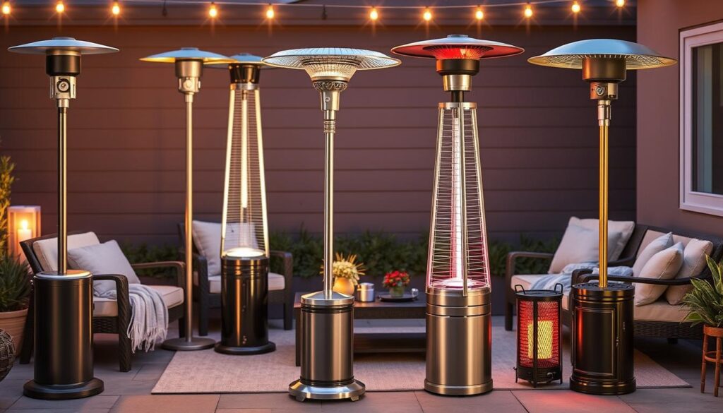 Different Types of Patio Heater Lamps Different Types of Patio Heater Lamps