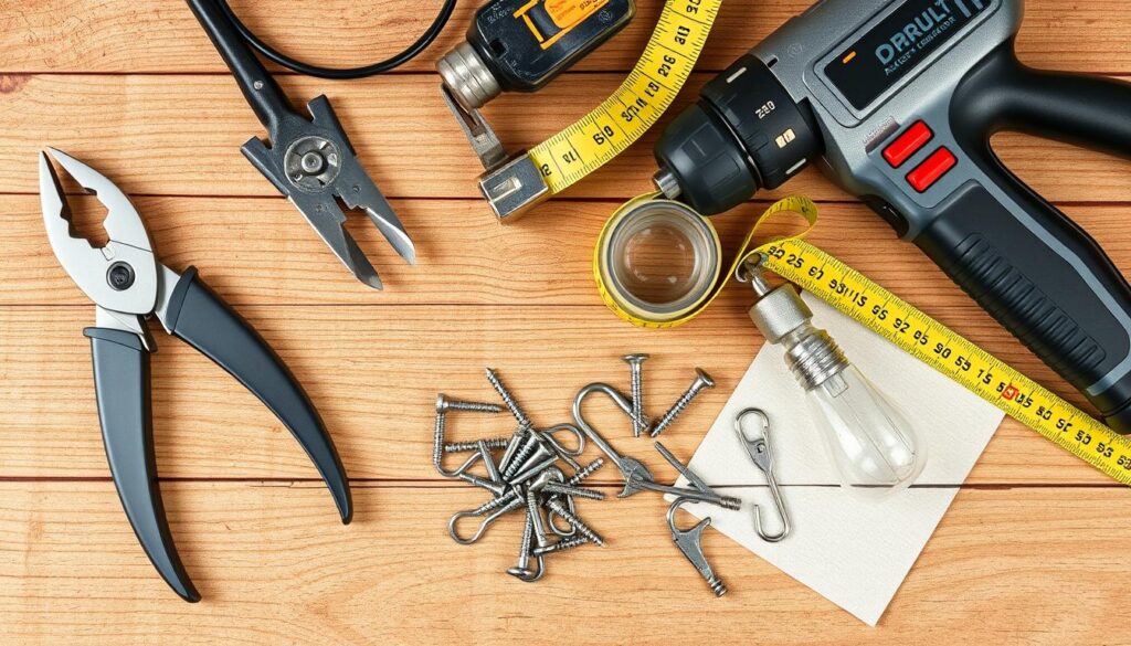 Tools for DIY lighting project