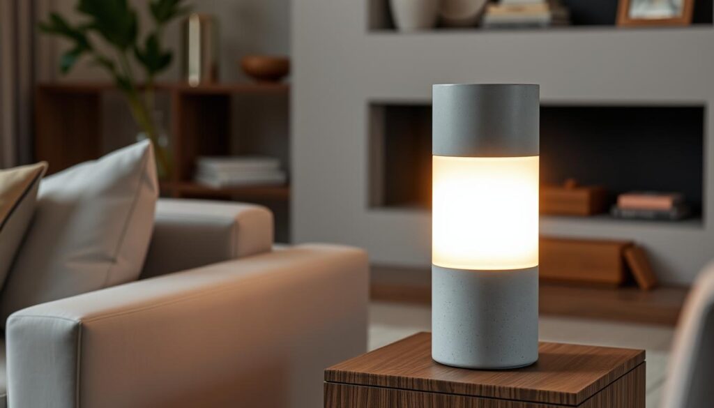 concrete table lamp