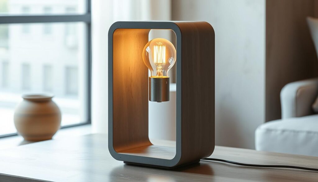 concrete table lamp