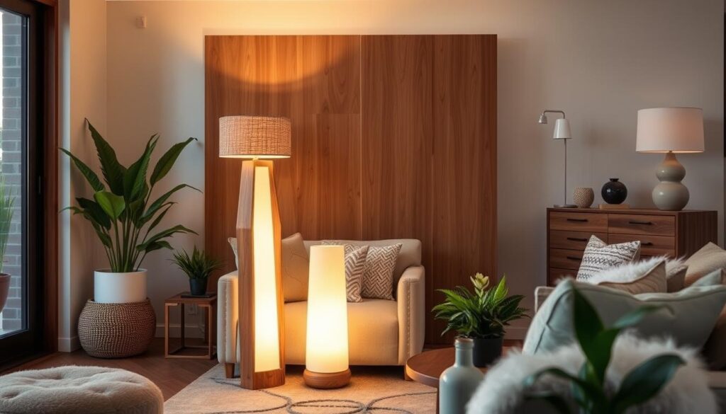 wooden floor lamps for living room